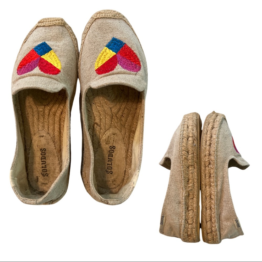 🌈SOLUDOS slipons🌈 size 7